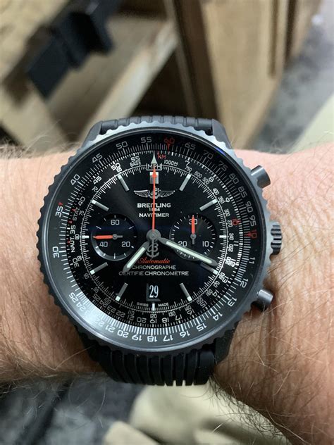 breitling navitimer blacksteel|breitling navitimer for sale.